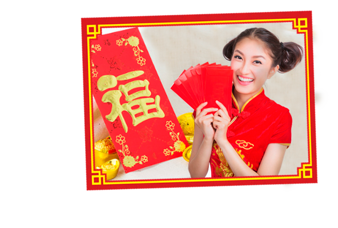 Envelope Vermelho Feng Shui